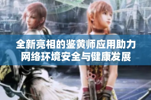 全新亮相的鉴黄师应用助力网络环境安全与健康发展