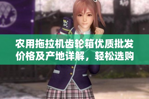 农用拖拉机齿轮箱优质批发价格及产地详解，轻松选购指南