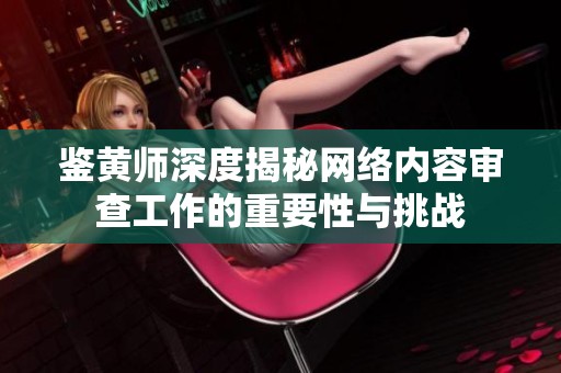 鉴黄师深度揭秘网络内容审查工作的重要性与挑战