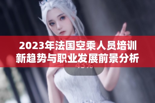2023年法国空乘人员培训新趋势与职业发展前景分析