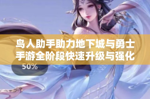 鸟人助手助力地下城与勇士手游全阶段快速升级与强化攻略
