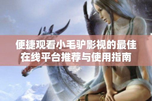 便捷观看小毛驴影视的最佳在线平台推荐与使用指南