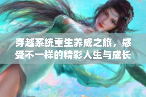 穿越系统重生养成之旅，感受不一样的精彩人生与成长冒险