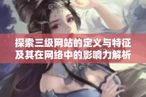 探索三级网站的定义与特征及其在网络中的影响力解析