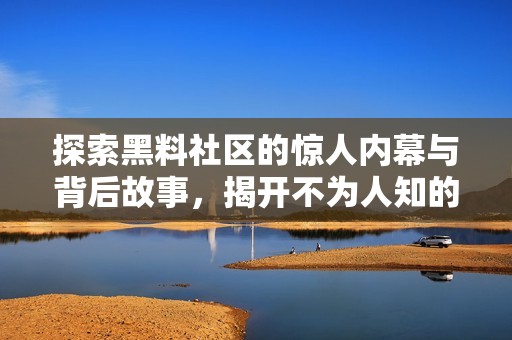 探索黑料社区的惊人内幕与背后故事，揭开不为人知的真相