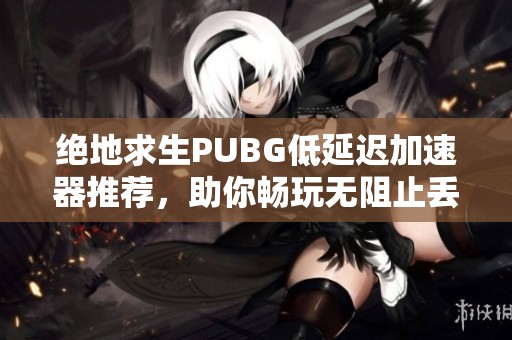 绝地求生PUBG低延迟加速器推荐，助你畅玩无阻止丢包问题