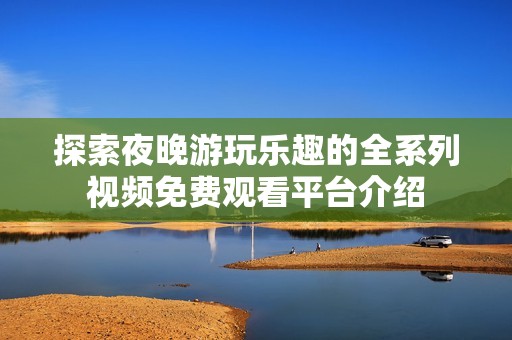 探索夜晚游玩乐趣的全系列视频免费观看平台介绍