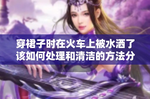 穿裙子时在火车上被水洒了该如何处理和清洁的方法分享