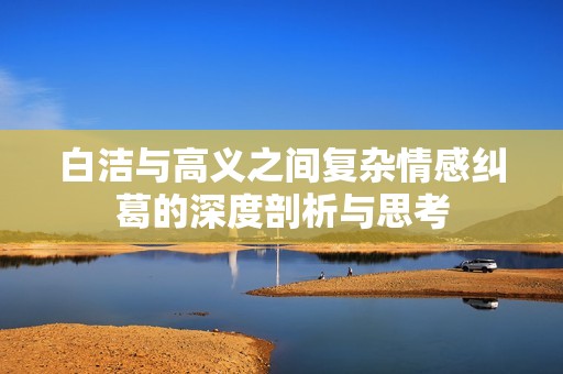 白洁与高义之间复杂情感纠葛的深度剖析与思考